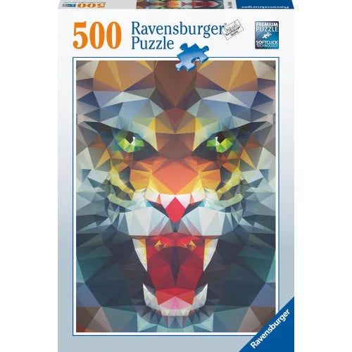 Ravensburger 500 Palan Palapeli Polygon Lion
