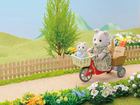 Sylvanian Families Pyöräretkellä Äidin kanssa
