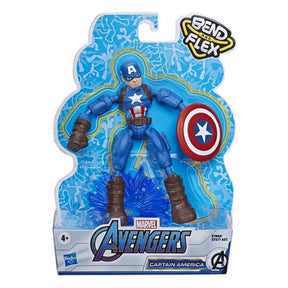 Marvel Avengers Captain America Bend and Flex