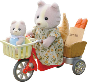 Sylvanian Families Pyöräretkellä Äidin kanssa