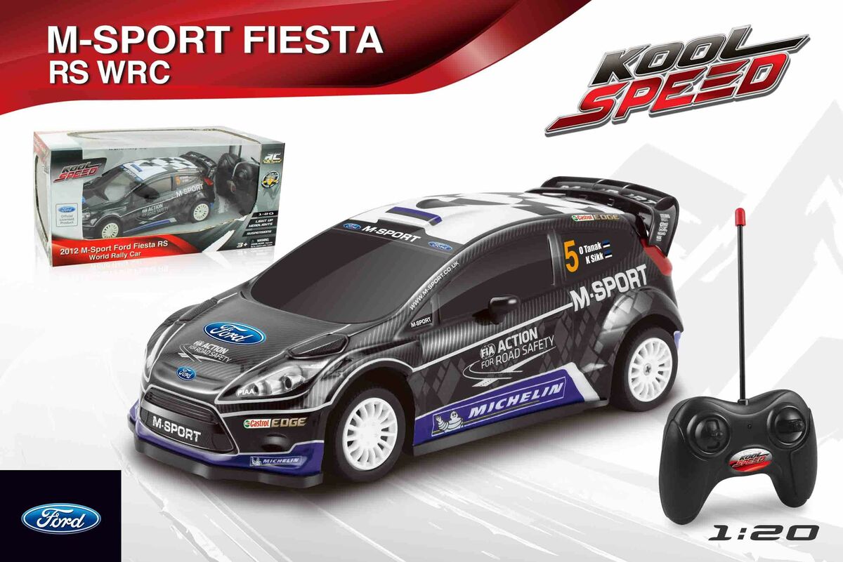 Kool Speed M-Sport Ford Fiesta Radio-ohjattava Auto