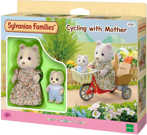 Sylvanian Families Pyöräretkellä Äidin kanssa