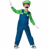 Super Mario Classic Luigi asu S (4-6v/109-126cm)