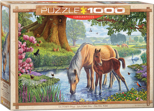 Eurographics 1000 Palan Palapeli The Fell Ponies