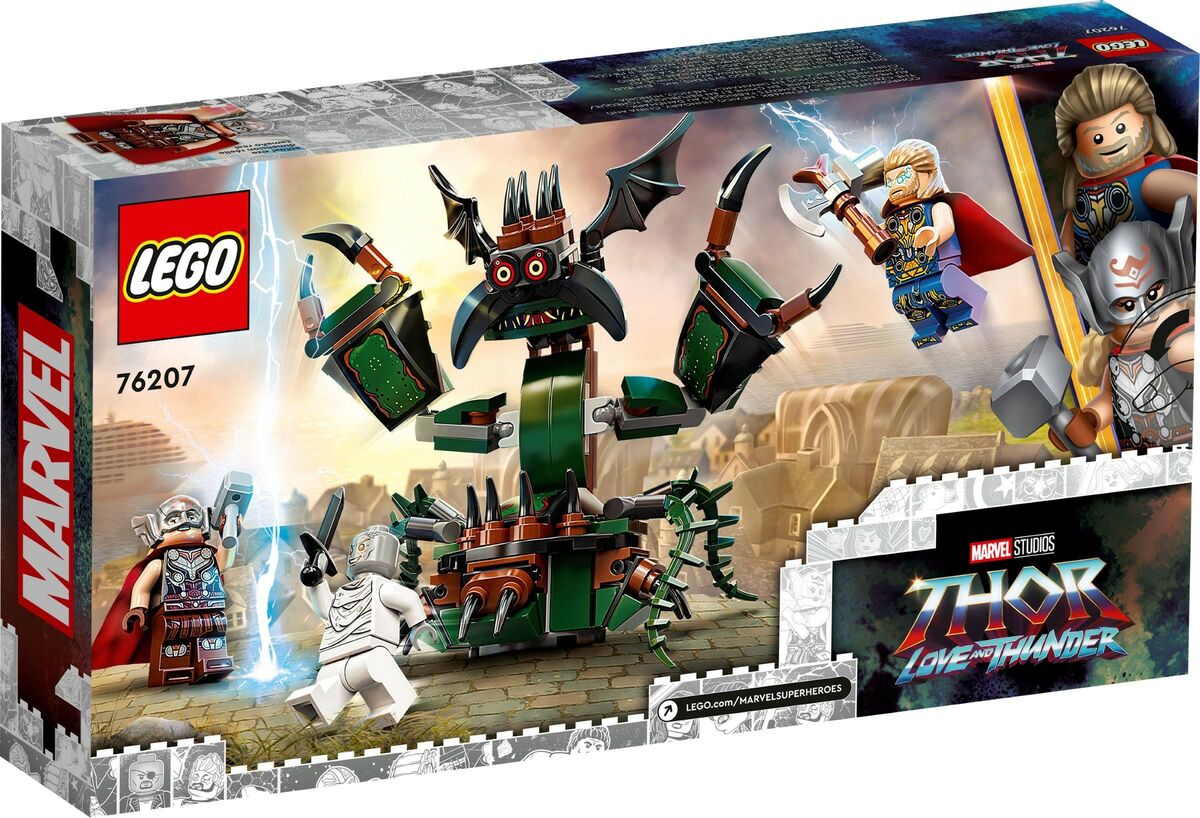 LEGO Marvel 76207 Uusi Asgard hyökkäyksen kohteena