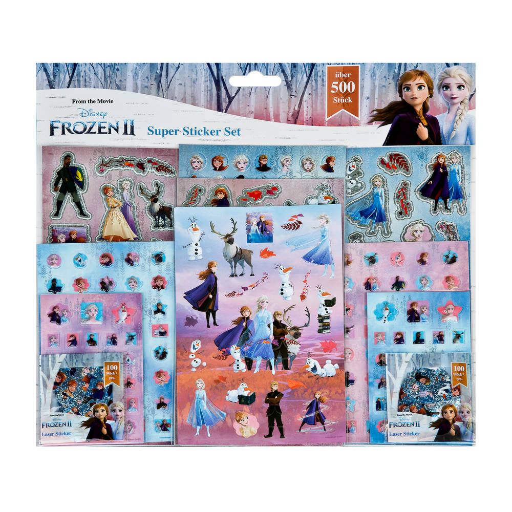 Frozen Super Sticker Set 500 Tarraa