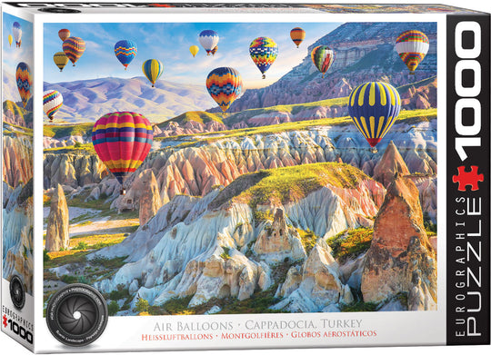 Eurographics 1000 Palan Palapeli Air Balloons, Cappadocia, Turkey
