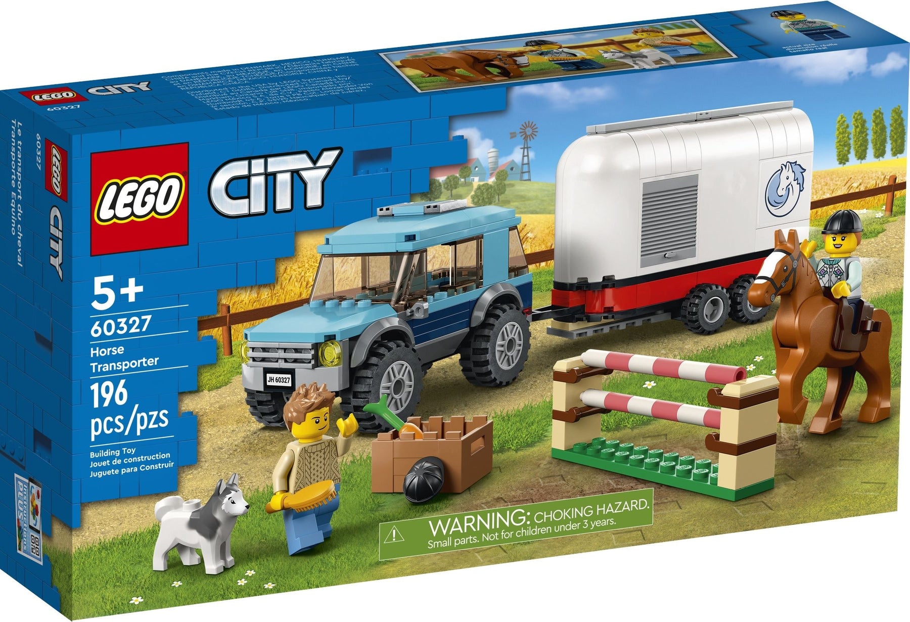 LEGO City 60327 Hevostraileri