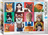 Eurographics Puzzle 1000 Palan Palapeli Funny Cats
