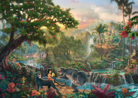 Schmidt 1000 Palan Palapeli Disney, Jungle Book