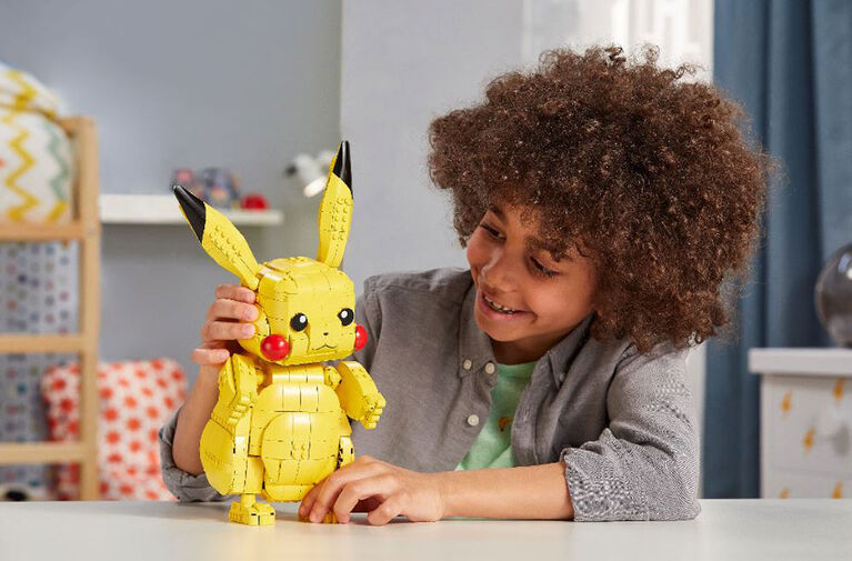 Mega Construx Pokemon Jumbo Pikachu Rakennussarja