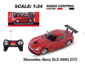 Radio-ohjattava Mercedes Benz SLS AMG GT3