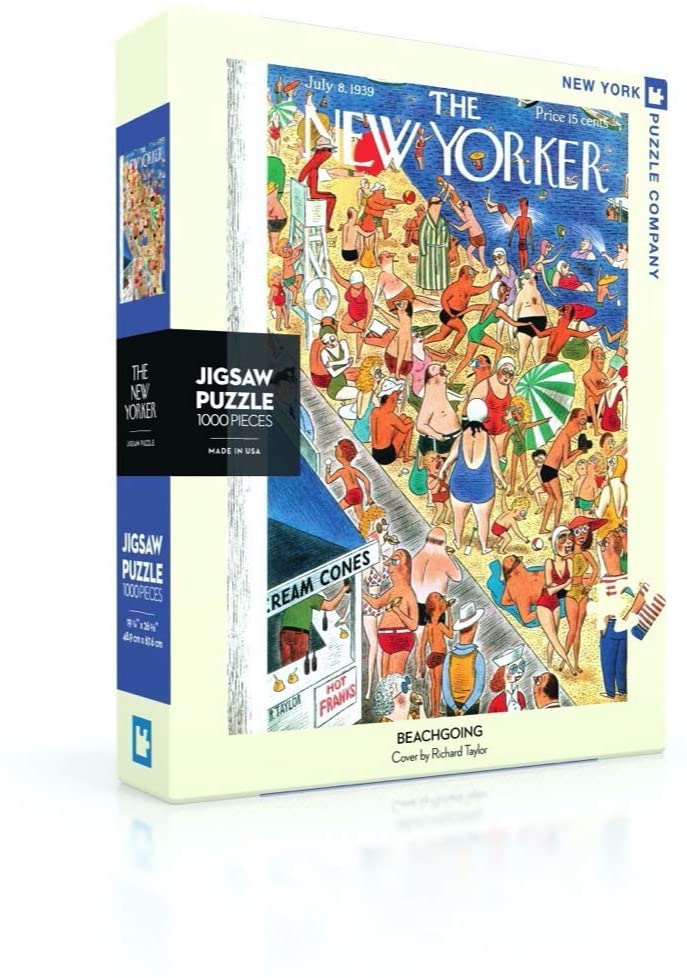 New York Puzzle Company 1000 Palan Palapeli Beachgoing