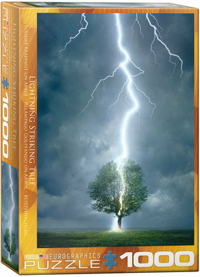 Eurographics 1000 Palan Palapeli Lightning Striking Tree