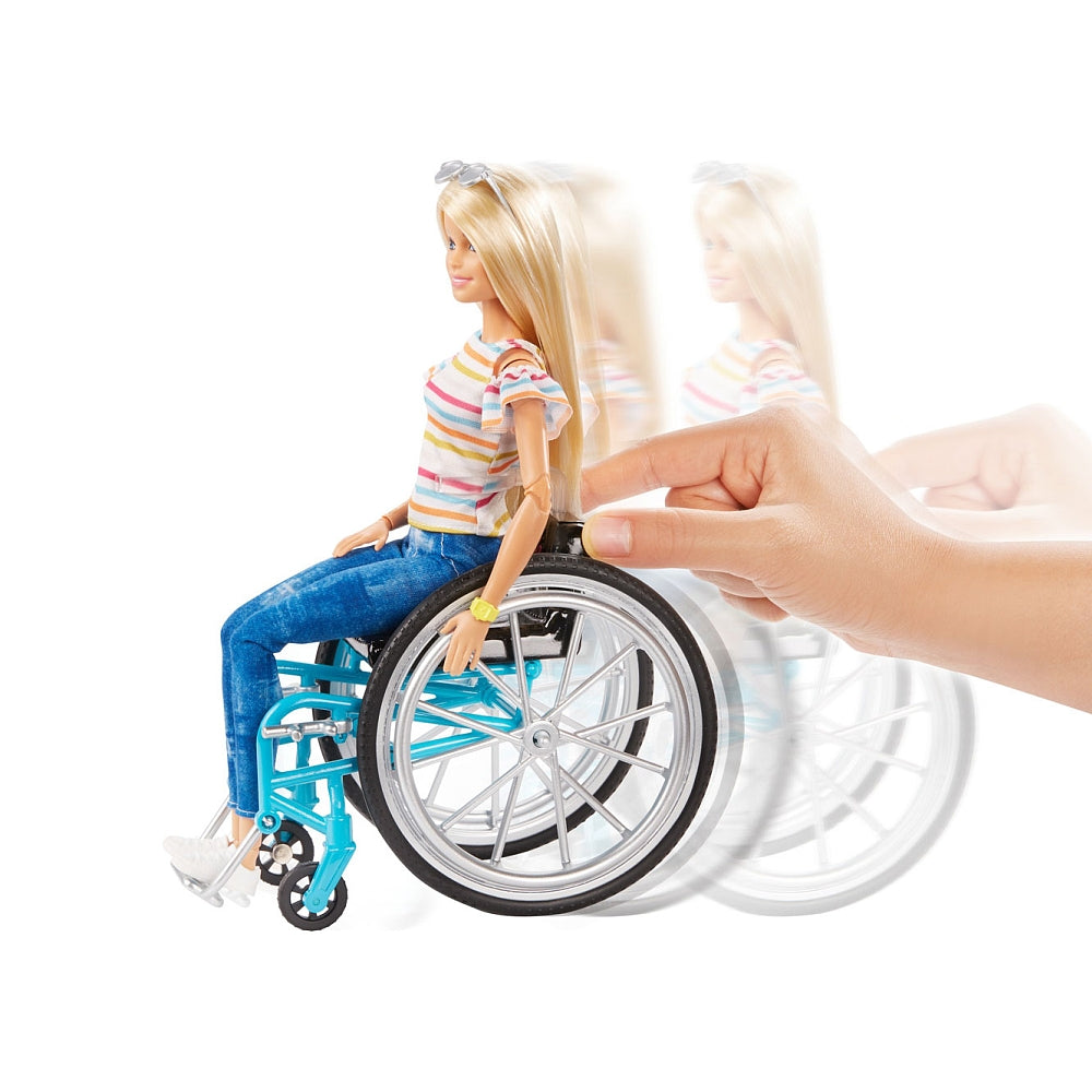 Barbie Fashionistas Pyörätuoli