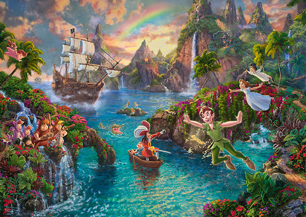 Schmidt 1000 Palan Palapeli Disney Peter Pan