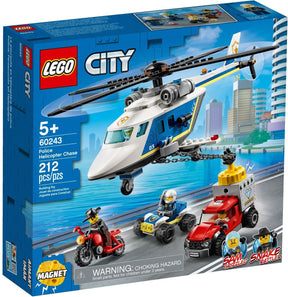 LEGO City 60243 Takaa-ajo poliisihelikopterilla