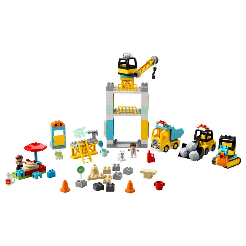 Lego Duplo 10933 Torninosturi ja Rakennustyömaa