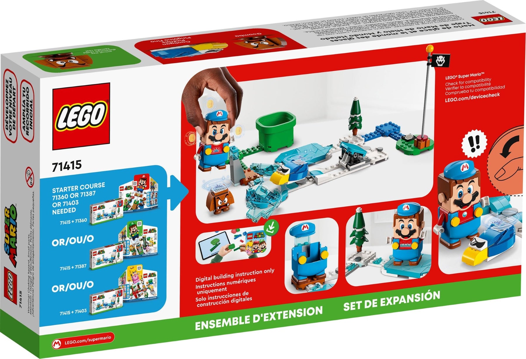 LEGO Super Mario 71415 Marion Jääpuku ja Pakkasmaailma Laajennussarja
