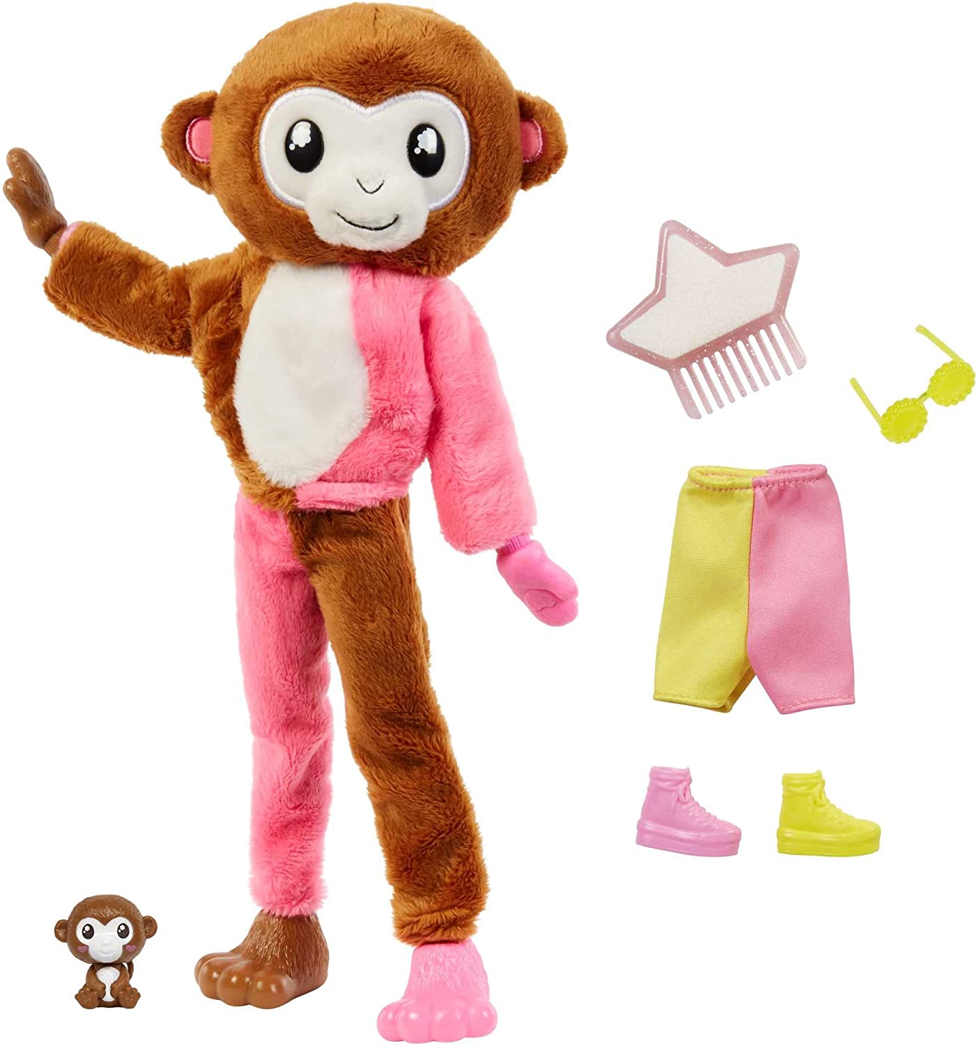 Barbie Cutie Reveal Jungle Friends 10 Yllätystä Apina