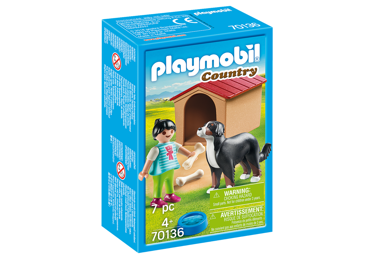 Playmobil 70136 Koira ja Koirankoppi