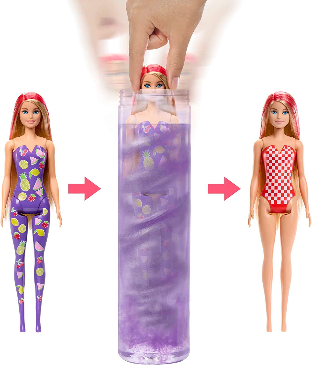 Barbie Color Reveal Sweet Fruit Series 7 Yllätystä