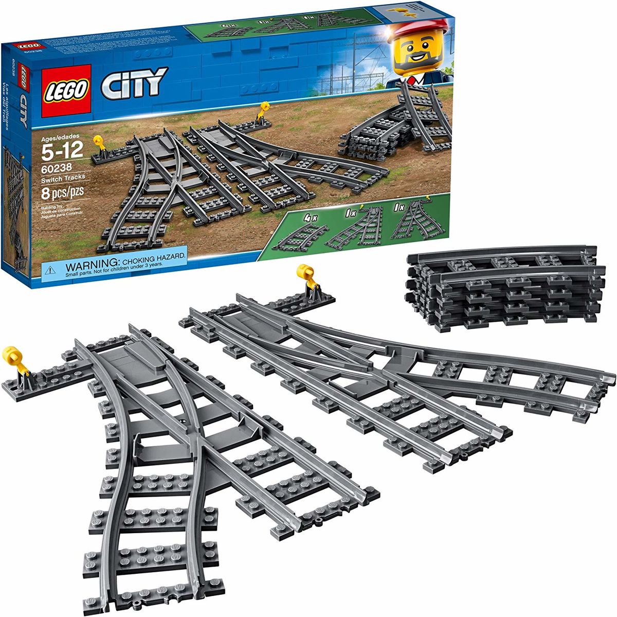 Lego City 60238 Vaihtoraiteet