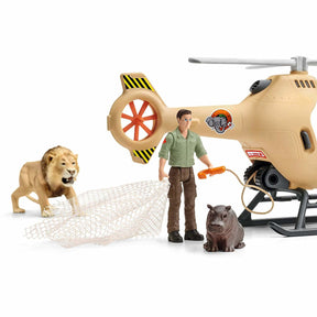 Schleich 42476 Wild Life Eläinten Pelastus Helikopterilla