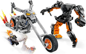 LEGO Marvel 76245 Aaveajajan Robottihaarniska ja Moottoripyörä