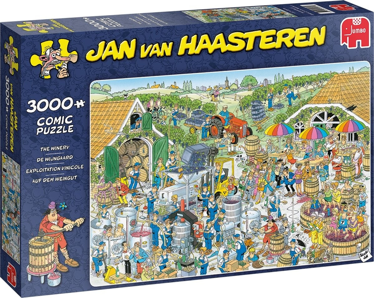 Jan van Haasteren The Winery 3000 palaa