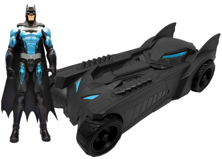 Batman 30cm & Batmobile Ajoneuvo