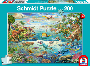 Schmidt 200 Palan Palapeli Discover The Dinosaurs
