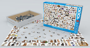 Eurographics 1000 Palan Palapeli The World Of Dogs