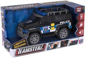 Teamsterz Medium Swat Police Auto Äänillä ja Valoilla