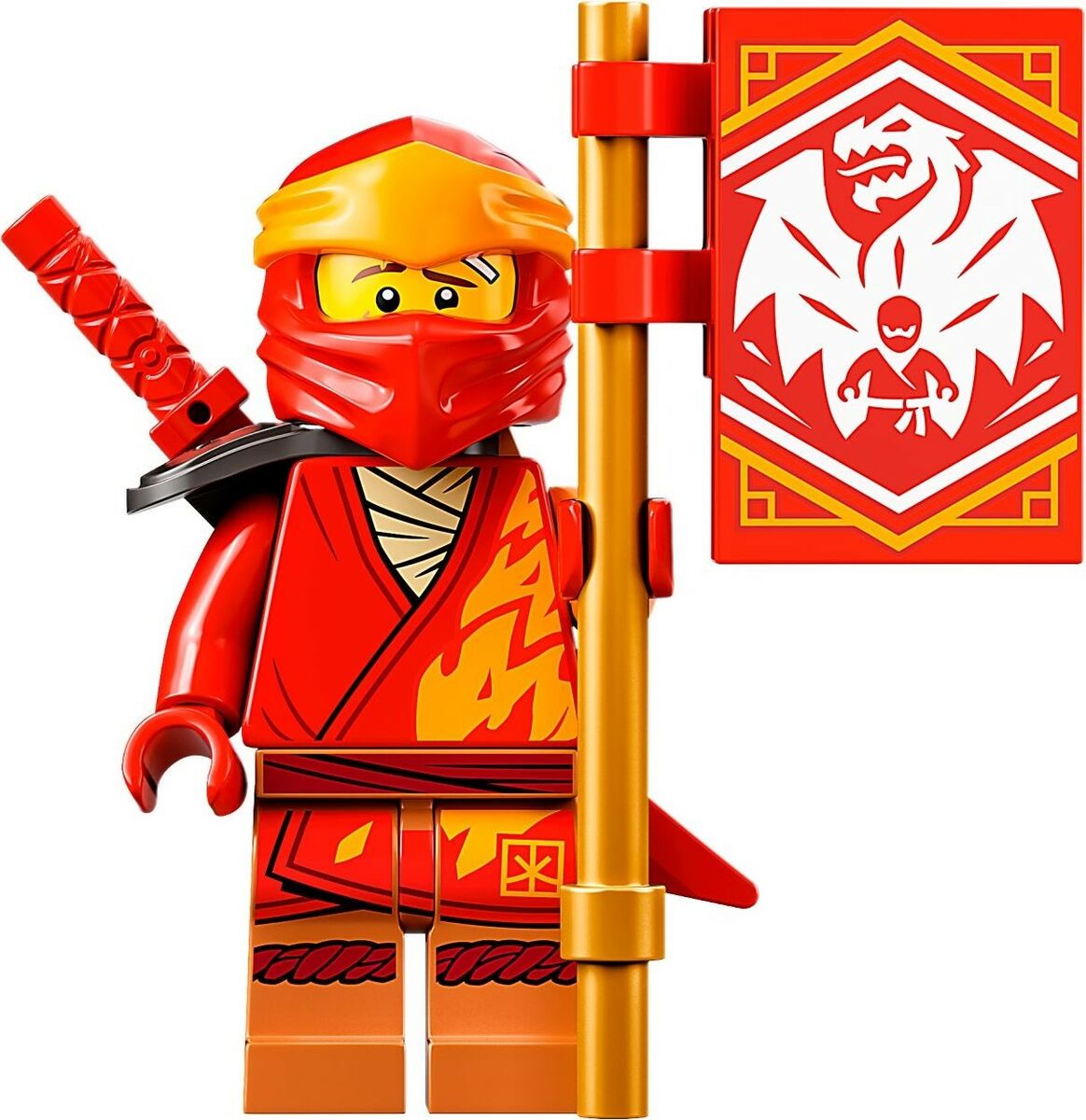 LEGO Ninjago 71762 Evoluutio: Kain Tulilohikäärme