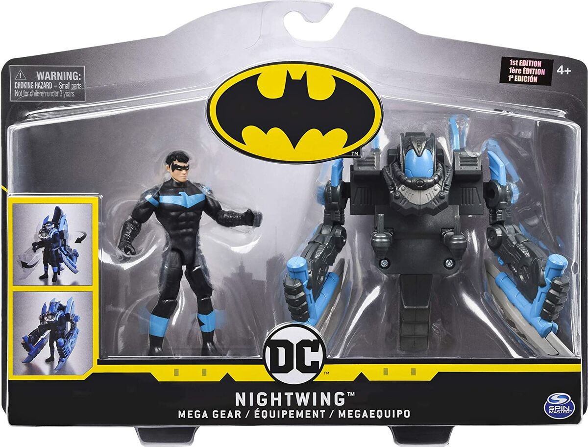 Batman Nightwing 10cm + Mega Gear