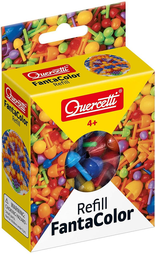 Quercetti Fantacolor Refill Nuppihelmet 142 kpl Täyttöpakkaus