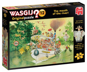 Wasgij Original Puzzle 1000 Palan Palapeli The Mouth of the River Nr 12