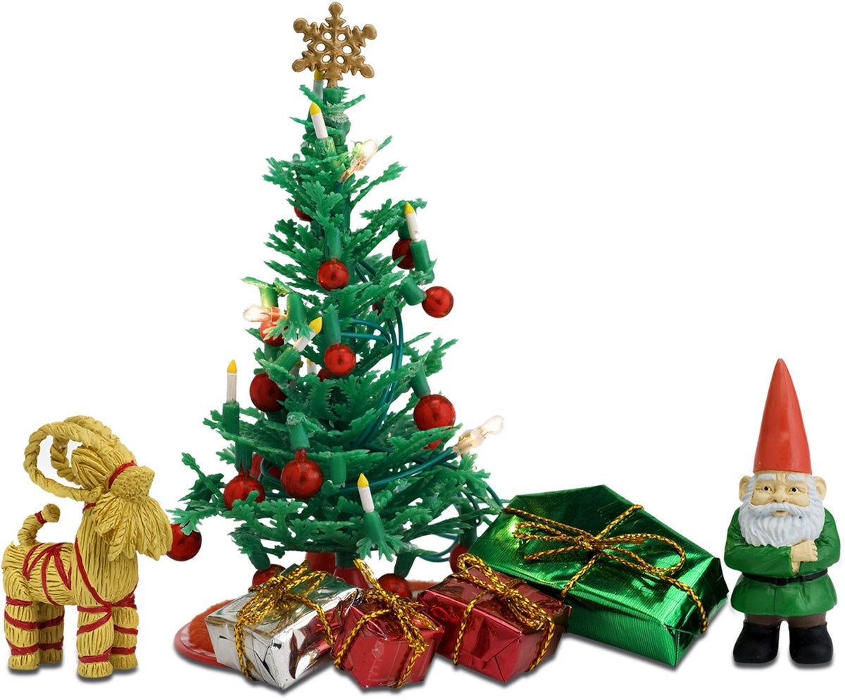Lundby Joulukuusi, lahjat sekä joulukoristeet
