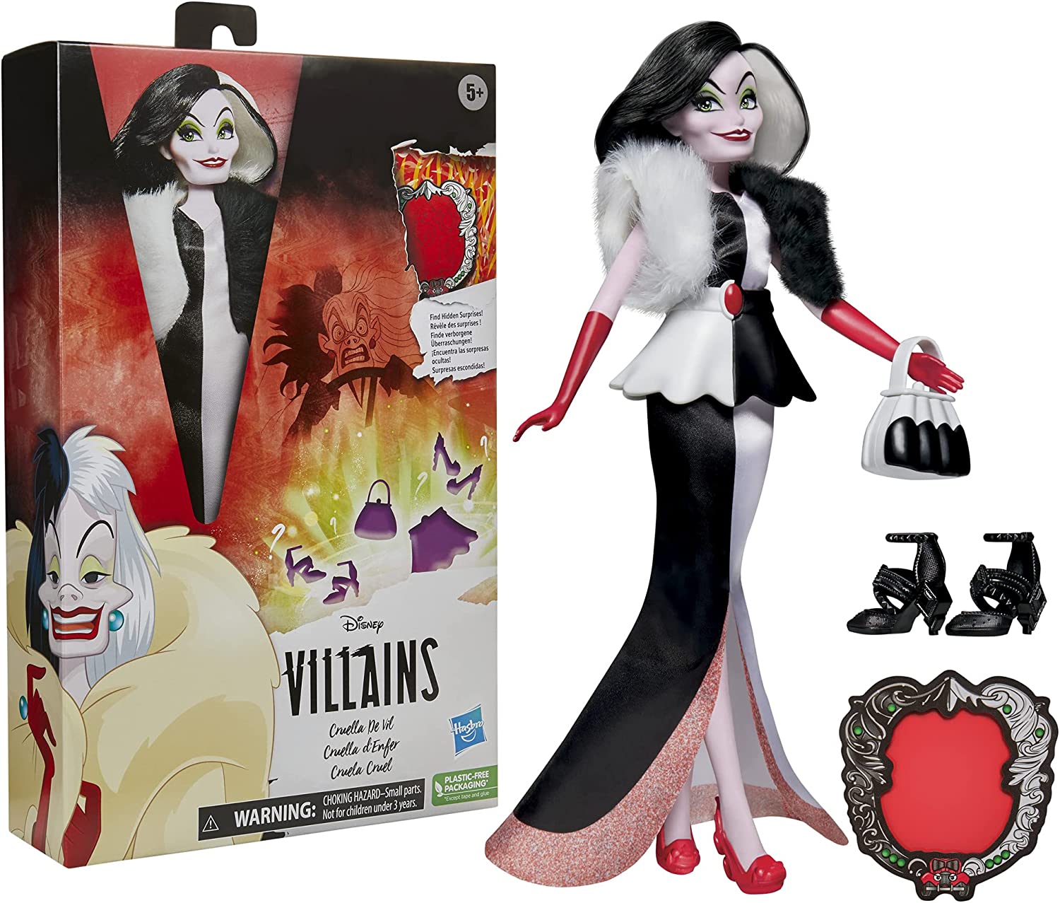 Disney Villains Cruella De Vil Nukke 28cm
