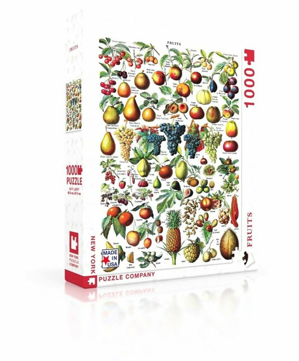 New York Puzzle Company 1000 Palan Palapeli Fruits