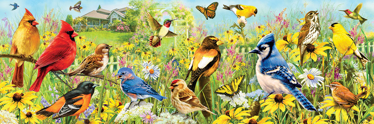 Eurographics 1000 Palan Palapeli Garden Birds