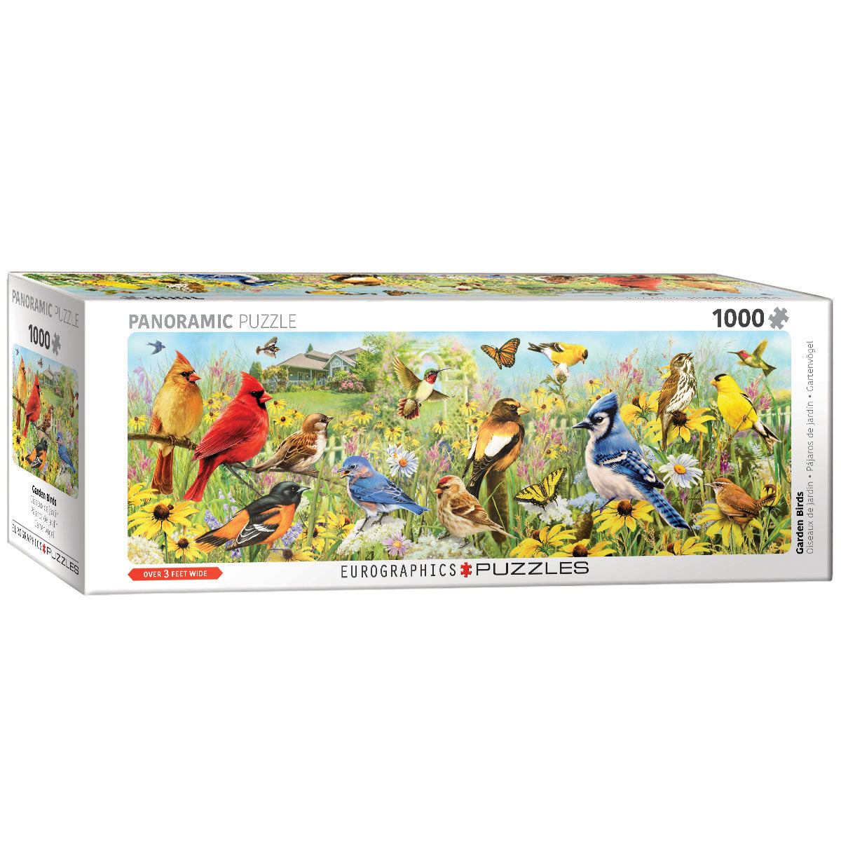 Eurographics 1000 Palan Palapeli Garden Birds
