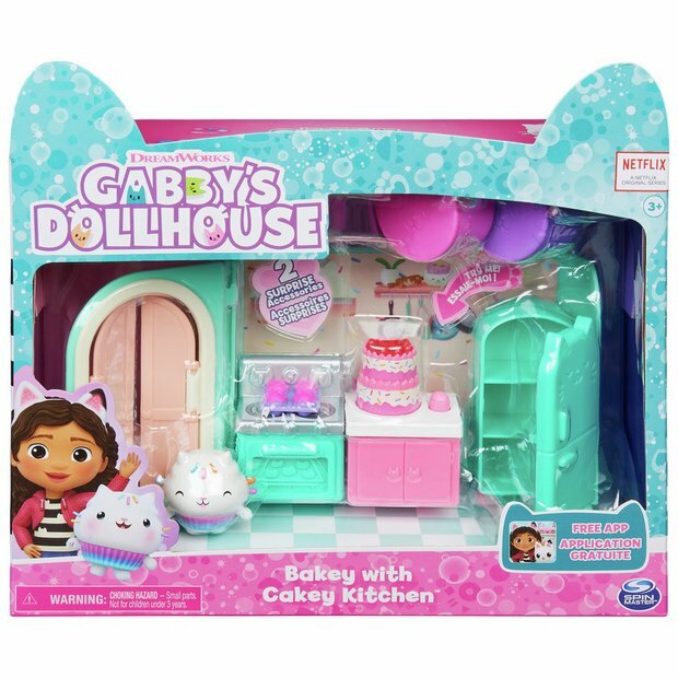 Gabby's Dollhouse Gabbyn Keittiö & Cakey