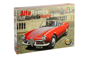 Koottava Italeri Alfa Romeo Gulietta Spider 1300 1:24