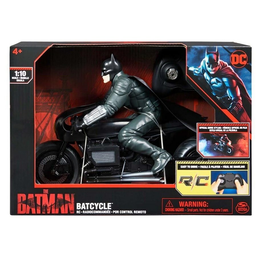 The Batman Movie Batcycle Radio-Ohjattava