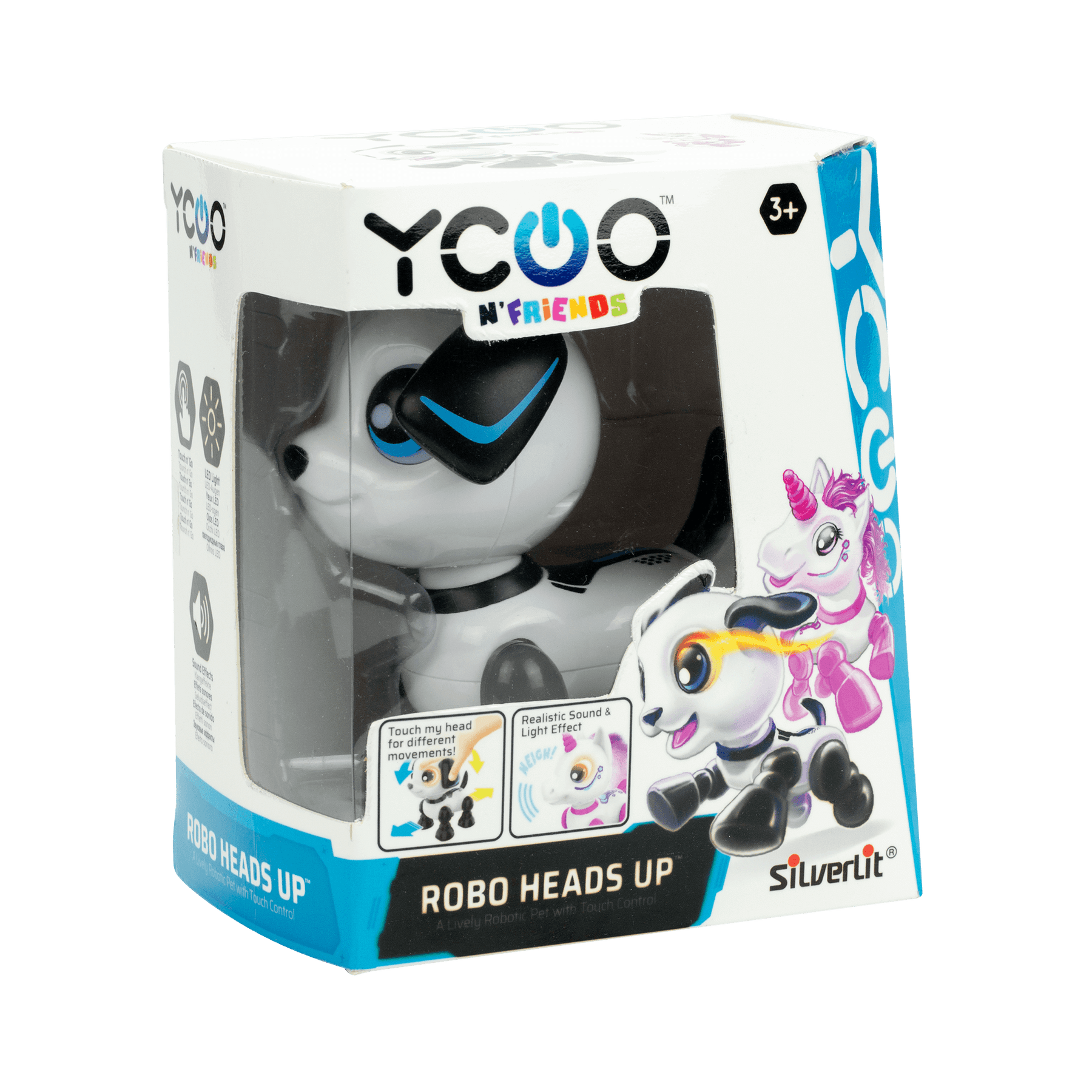YCOO Robo Heads Up Interaktiivinen Robottieläin