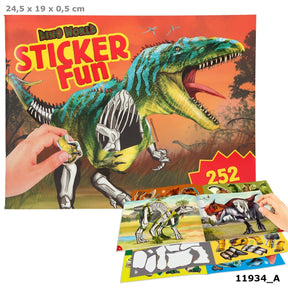 Dino World Sticker Fun 252 Tarran kirja