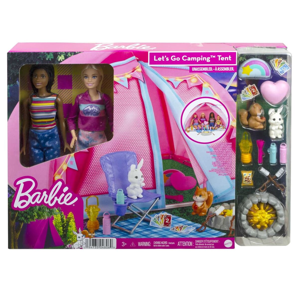 Barbie Lets Go Camping Telttaretki