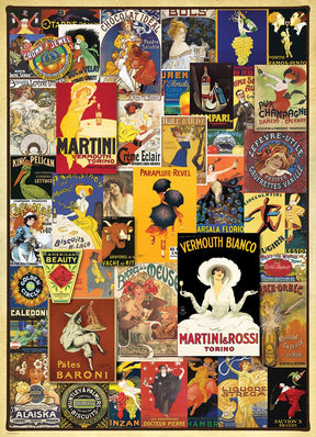 Eurographics 1000 Palan Palapeli Vintage Posters